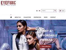 Tablet Screenshot of eyefunc.com